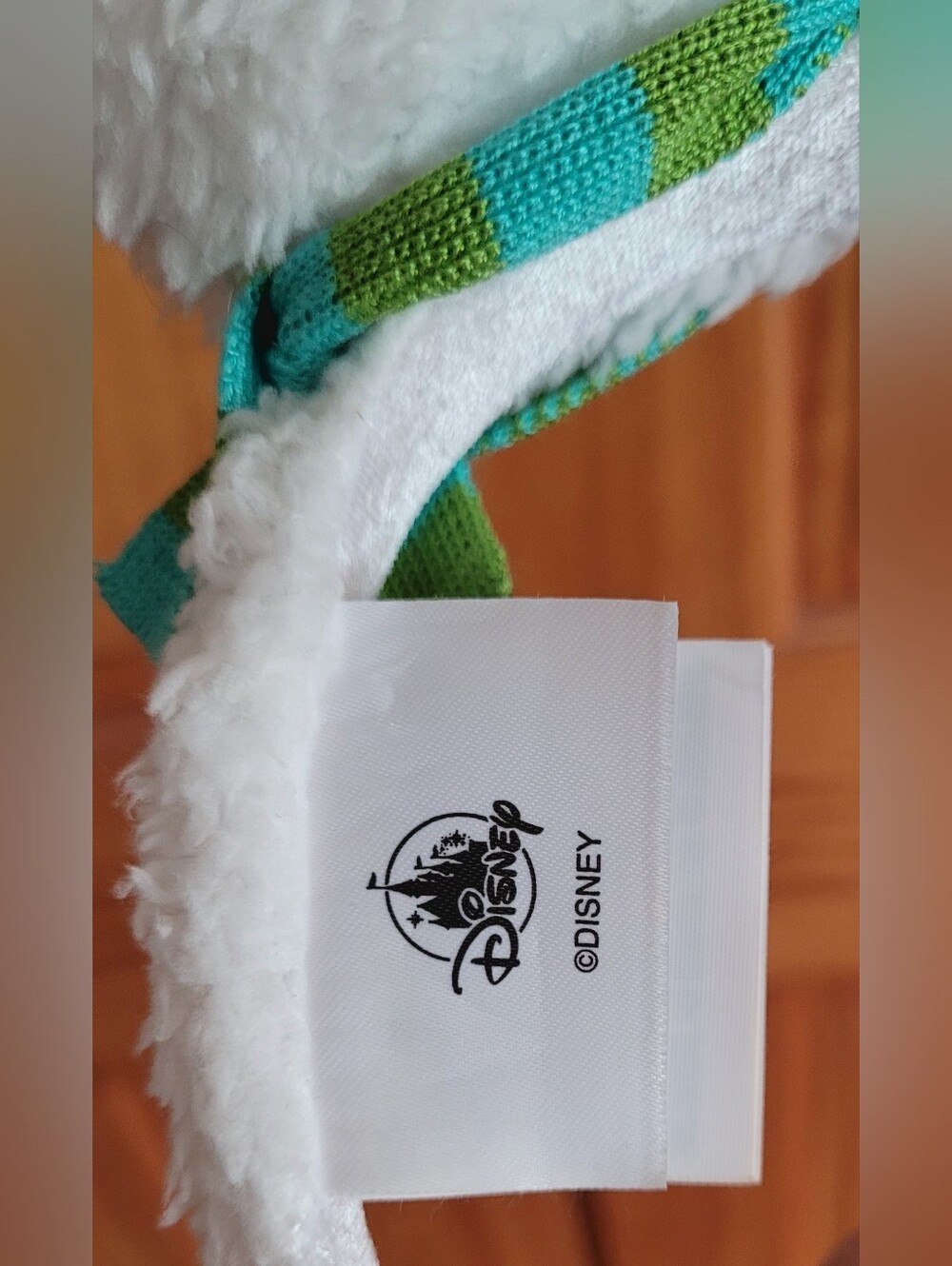 Loungefly x Disney Parks Mickey Snowman Fuzzy Backpack with Matching Ears - Picture 10 of 12
